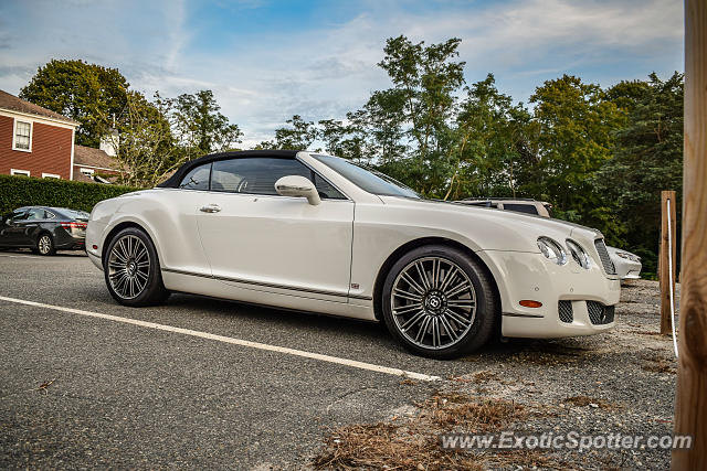 Bentley Continental spotted in Cape Cod, Massachusetts