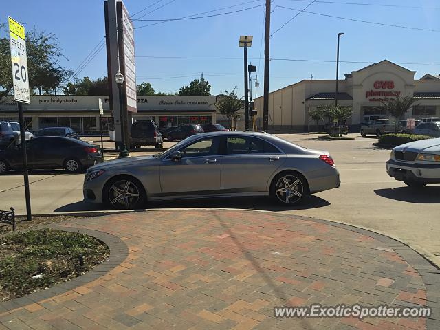 Mercedes S65 AMG spotted in Houston, Texas