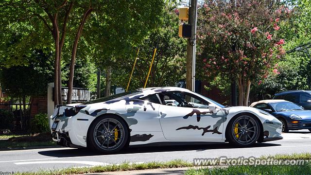 Ferrari 458 Italia spotted in Charlotte, North Carolina
