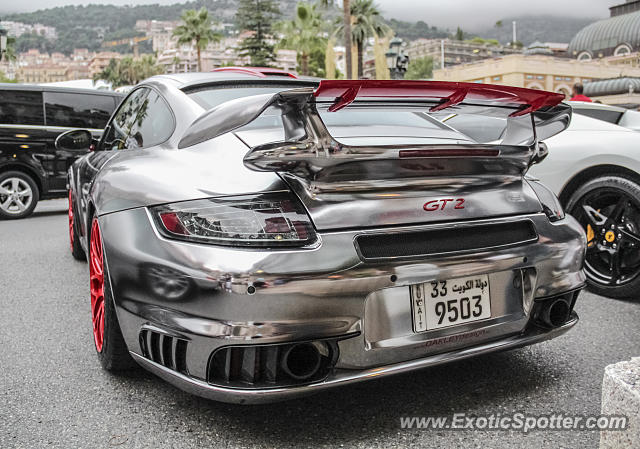 Porsche 911 GT2 spotted in Monte-Carlo, Monaco