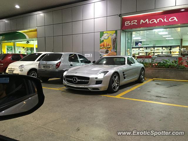 Mercedes SLS AMG spotted in Fortaleza, Brazil