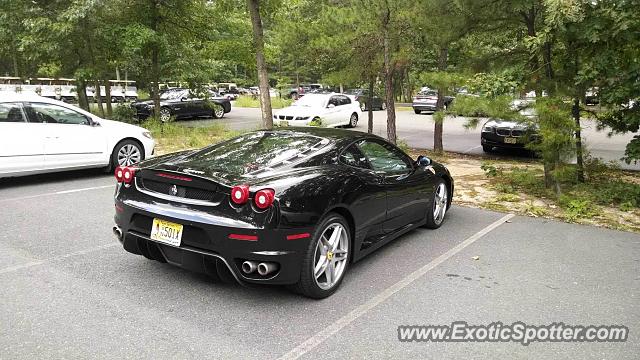 Ferrari F430 spotted in Pine Barrens, New Jersey