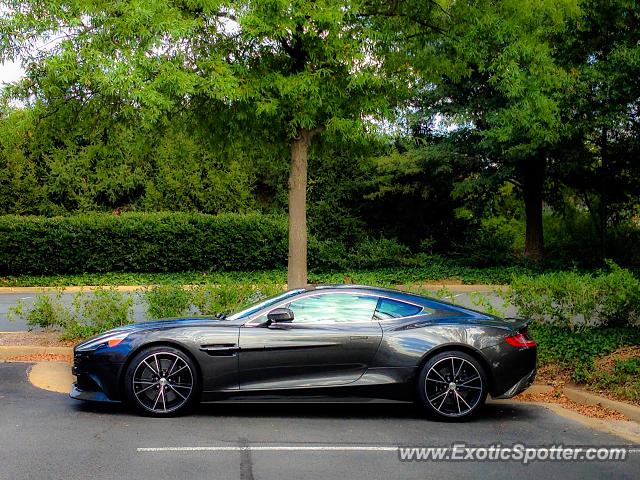 Aston Martin Vanquish spotted in Herndon, Virginia