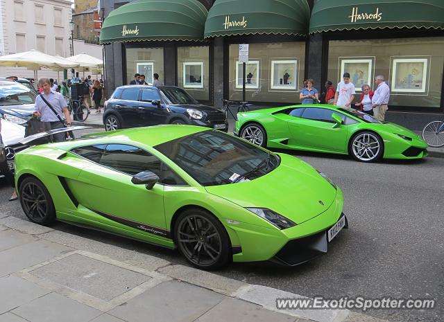 Lamborghini Huracan spotted in London, United Kingdom