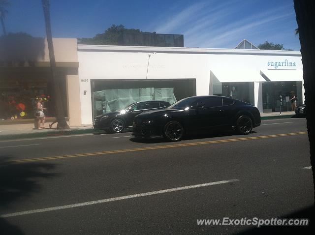 Bentley Continental spotted in Beverly Hills, California