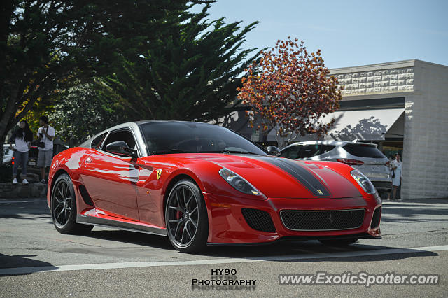 Ferrari 599GTO spotted in Carmel, California