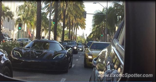 Koenigsegg Agera R spotted in Beverly Hills, California