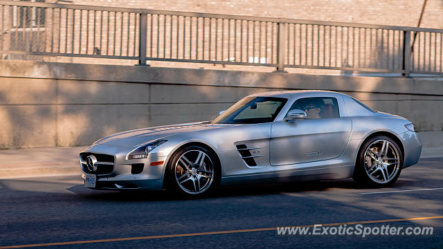 Mercedes SLS AMG spotted in Toronto, On, Canada