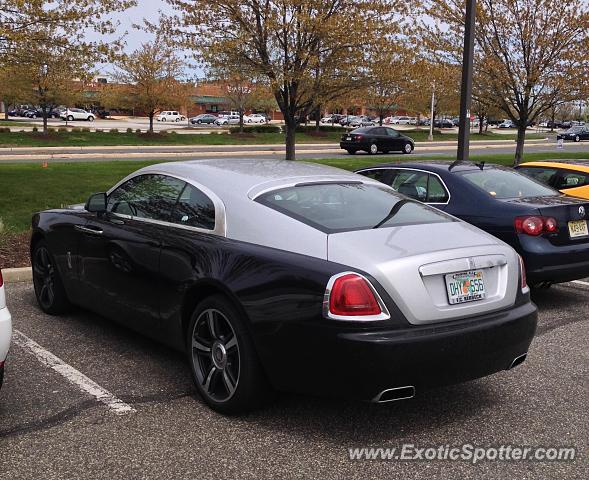 Rolls-Royce Wraith spotted in Moorestown, New Jersey