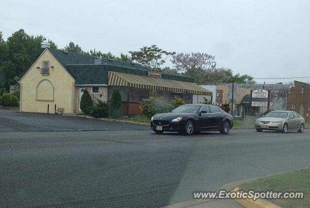 Maserati Quattroporte spotted in Red Bank, New Jersey