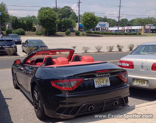 Maserati GranCabrio spotted in Cherry Hill, New Jersey