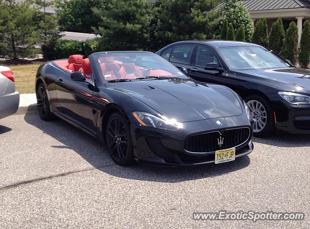 Maserati GranCabrio spotted in Cherry Hill, New Jersey
