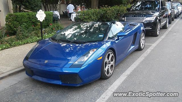 Lamborghini Gallardo spotted in Dallas, Texas
