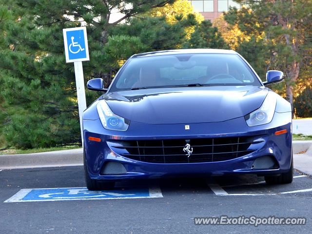 Ferrari FF spotted in DTC, Colorado