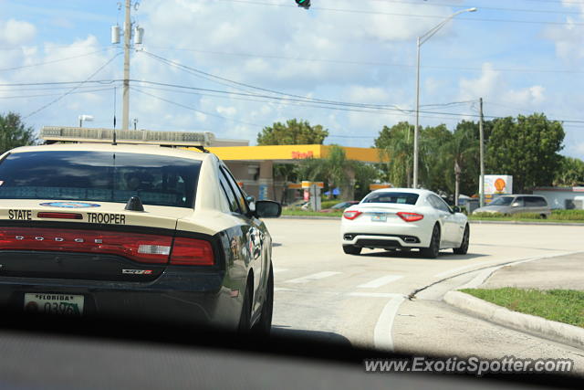 Maserati GranTurismo spotted in West Palm Beach, Florida