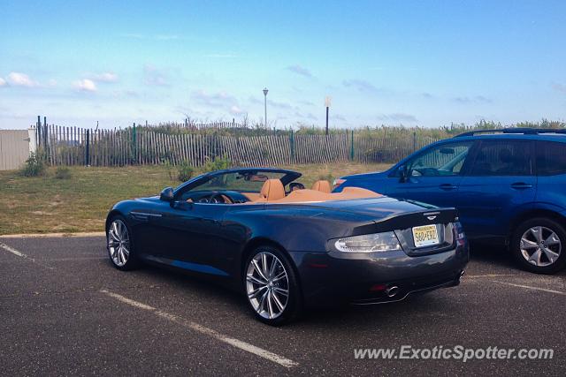 Aston Martin DB9 spotted in Spring Lake, New Jersey