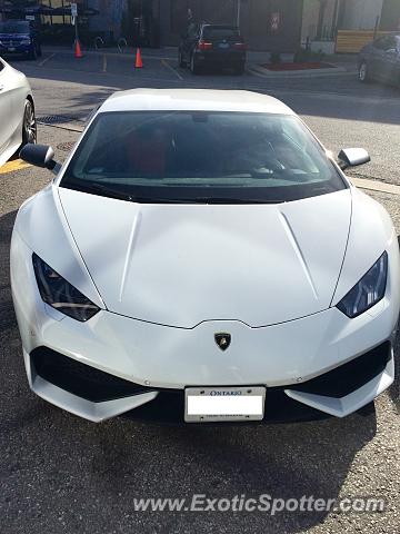 Lamborghini Huracan spotted in Toronto, Canada