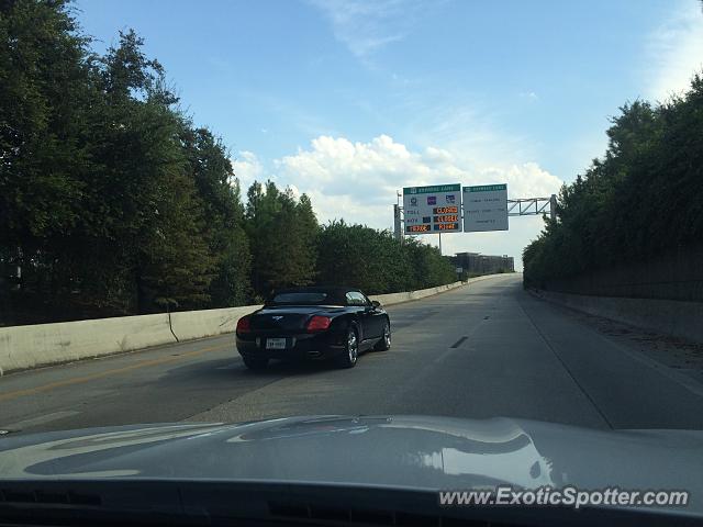 Bentley Continental spotted in Houston, Texas