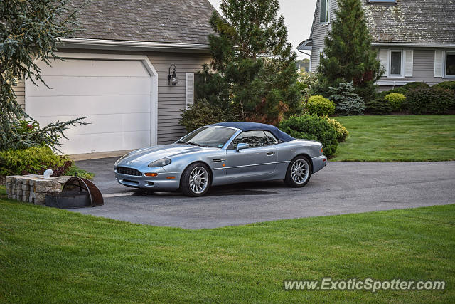 Aston Martin DB7 spotted in Cape Cod, Massachusetts