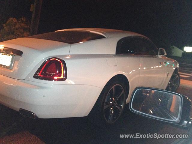 Rolls-Royce Wraith spotted in Brick, New Jersey