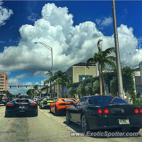 Ferrari 575M spotted in Fort Lauderdale, Florida