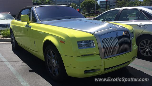 Rolls-Royce Phantom spotted in Del Mar, California
