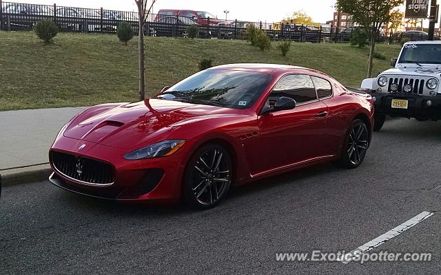 Maserati GranTurismo spotted in Newark, New Jersey