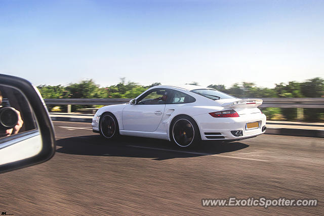Porsche 911 Turbo spotted in 899 road, Israel