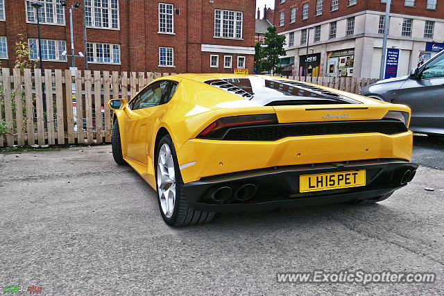 Lamborghini Huracan spotted in Leeds, United Kingdom