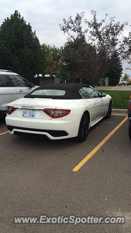 Maserati GranTurismo spotted in Howell, Michigan