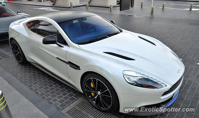 Aston Martin Vanquish spotted in Dubai, United Arab Emirates