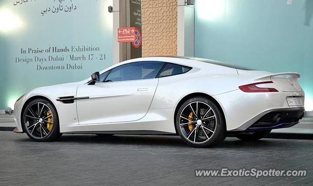 Aston Martin Vanquish spotted in Dubai, United Arab Emirates