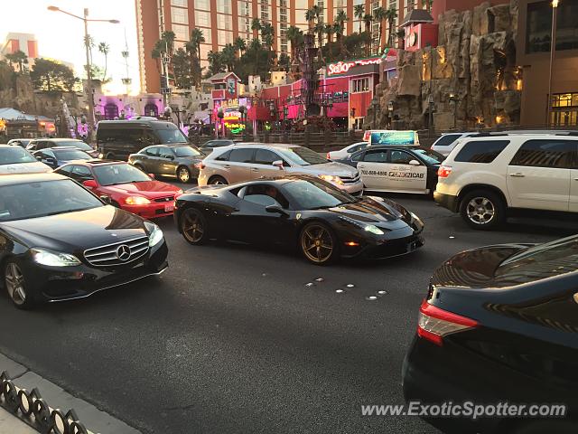 Ferrari 458 Italia spotted in Las Vegas, Nevada