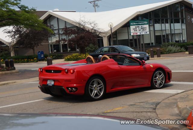 Ferrari F430 spotted in Highland Park, Illinois