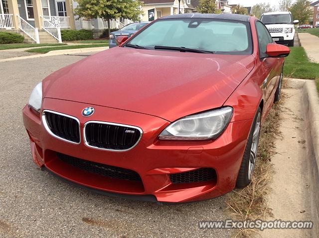 BMW M6 spotted in East Lansing, Michigan