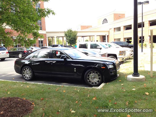Rolls-Royce Ghost spotted in Charlotte, North Carolina