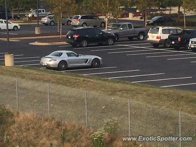 Mercedes SLS AMG spotted in Sterling, Virginia