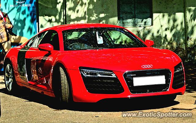 Audi R8 spotted in Mumbai, India