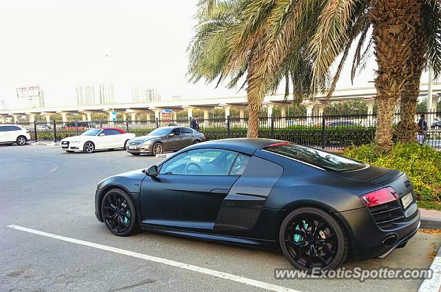 Audi R8 spotted in Dubai, United Arab Emirates