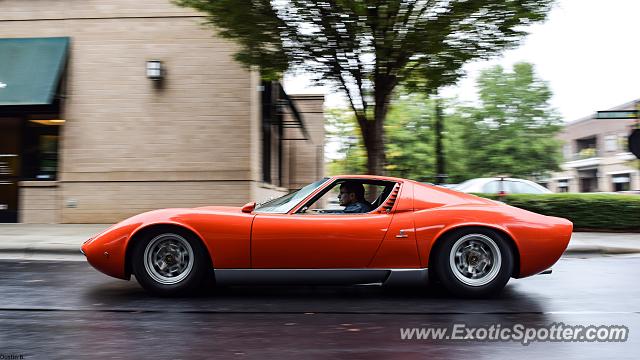 Lamborghini Miura spotted in Charlotte, North Carolina