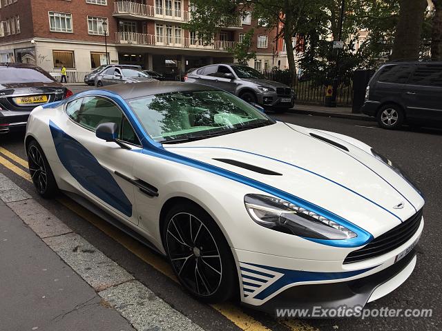 Aston Martin Vanquish spotted in London, United Kingdom