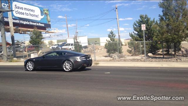 Aston Martin DBS spotted in Reno, Nevada