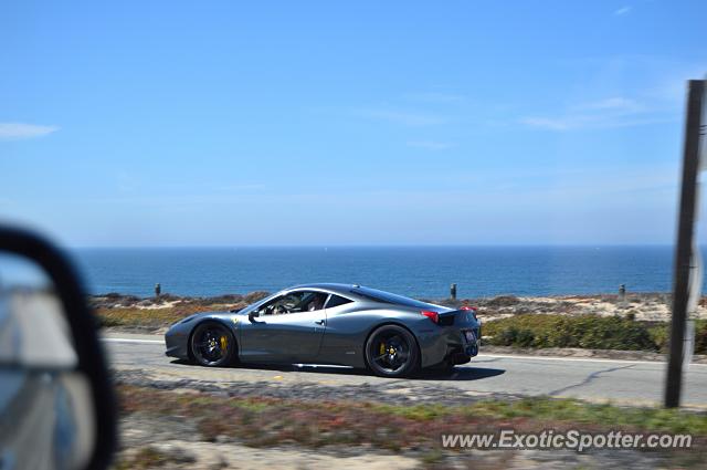 Ferrari 458 Italia spotted in Sand City, California