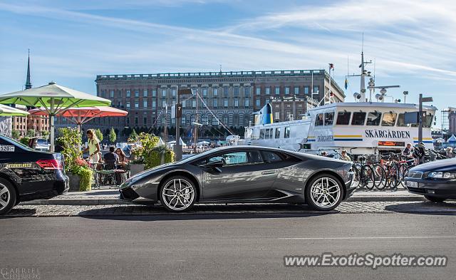 Lamborghini Huracan spotted in Stockholm, Sweden