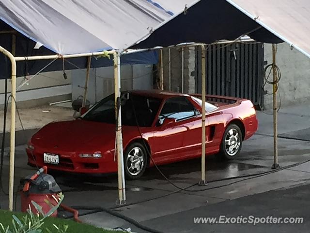 Acura NSX spotted in Valencia, California