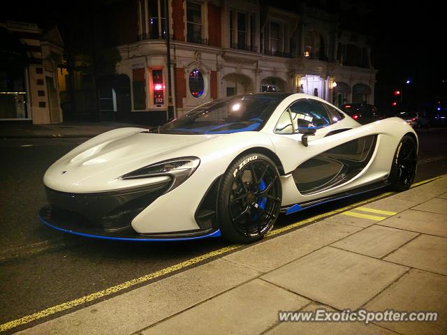 Mclaren P1 spotted in London, United Kingdom