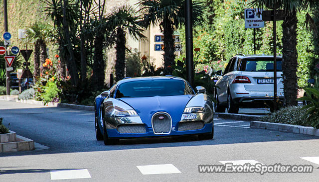 Bugatti Veyron spotted in Monte-Carlo, Monaco