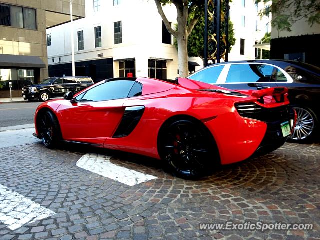 Mclaren 650S spotted in Beverly Hills, California