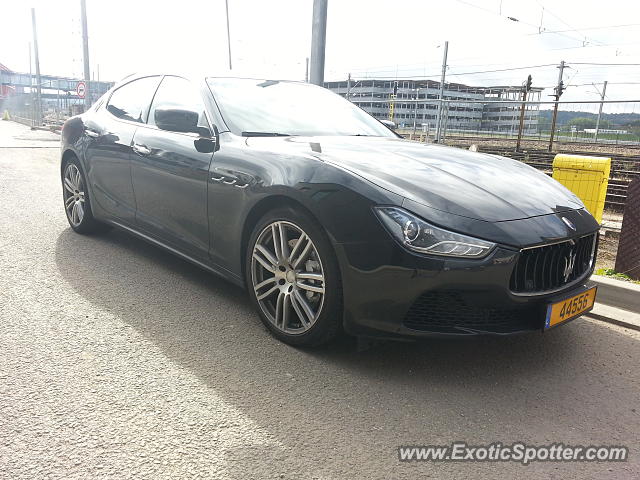 Maserati Ghibli spotted in Luxembourg, Luxembourg