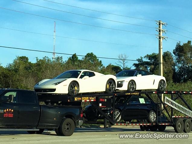 Ferrari 458 Italia spotted in Stuart, Florida